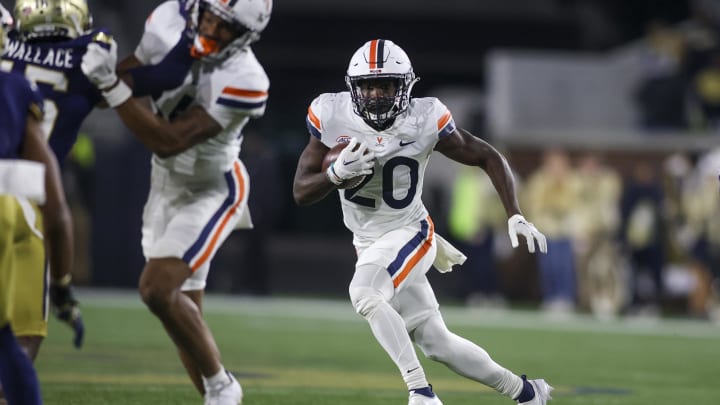 After missing some time in fall camp with a shoulder injury, Xavier Brown is back in practice and made UVA's week 1 depth chart.