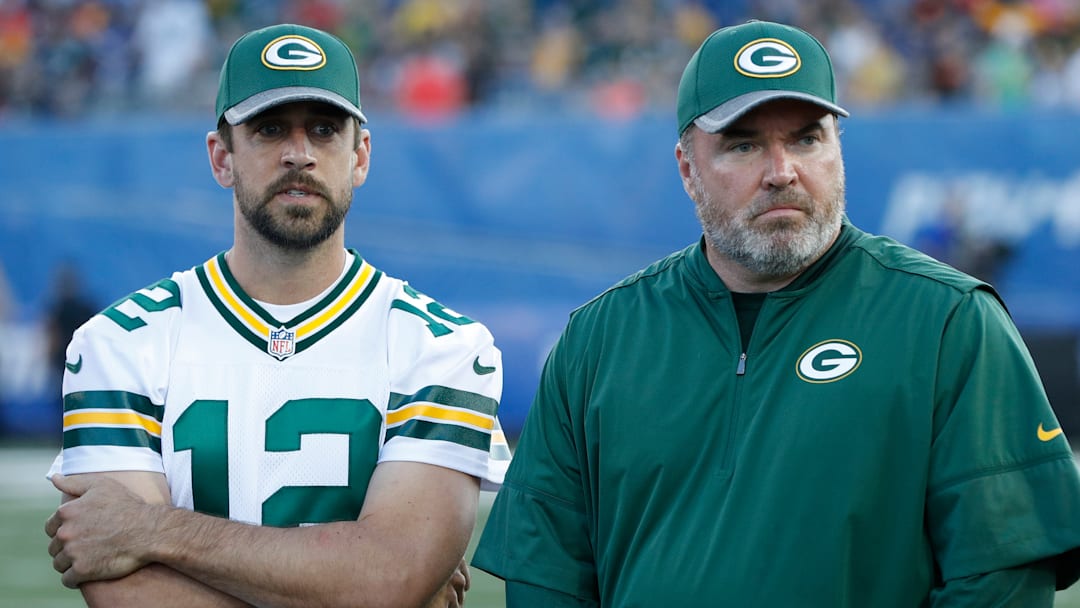 Aaron Rodgers, Mike McCarthy Aaron Rodgers, Mike McCarthy