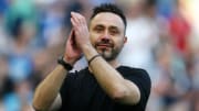 Roberto De Zerbi a dirigé son premier entraînement.