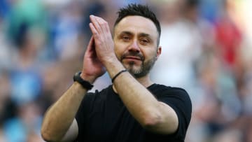 Roberto De Zerbi a dirigé son premier entraînement.