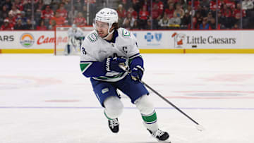Vancouver Canucks v Detroit Red Wings