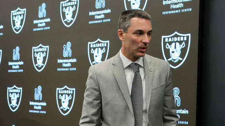 Las Vegas Raiders GM Tom Telesco.