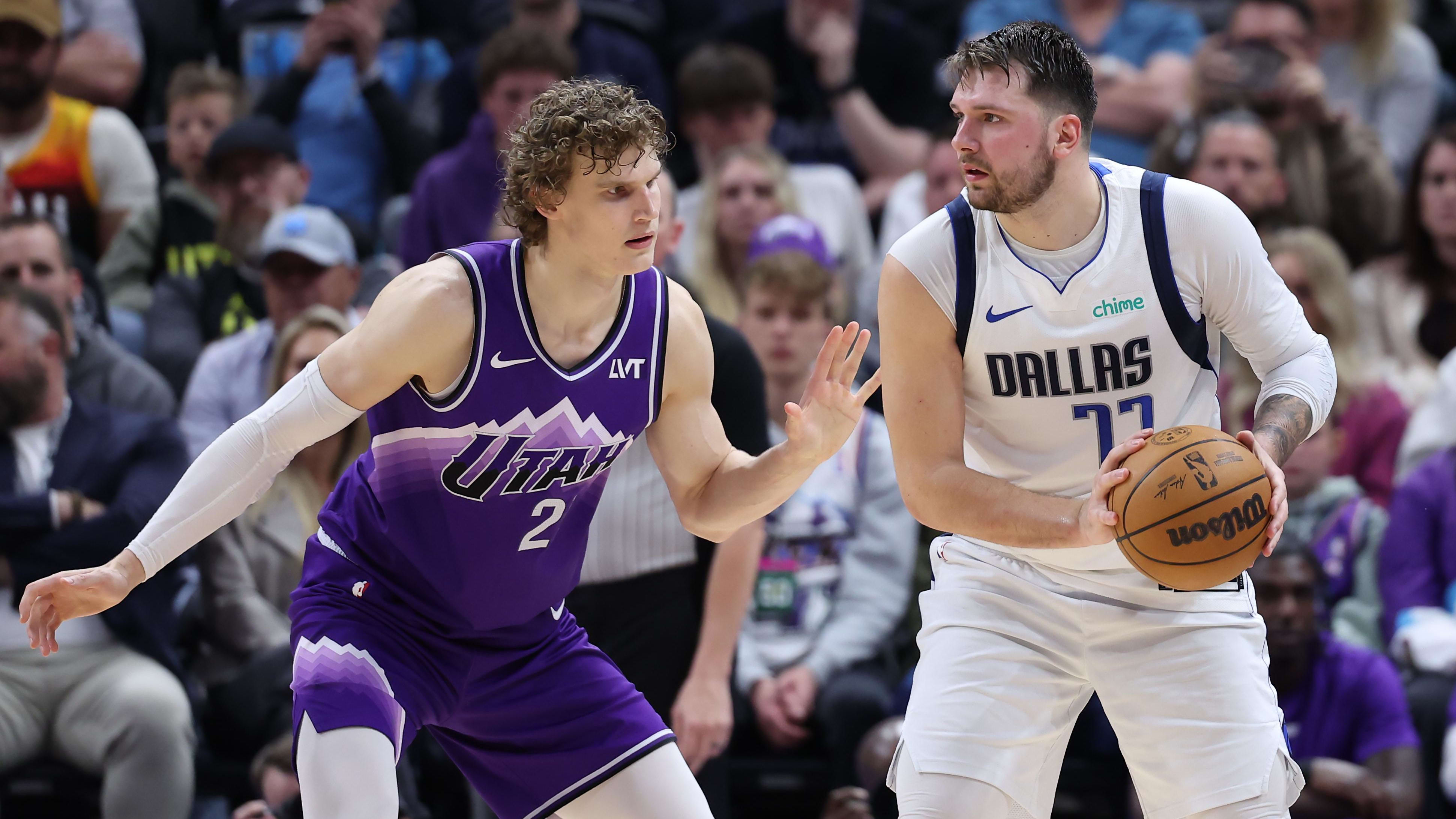 Luka Doncic, Dallas Mavericks, Utah Jazz