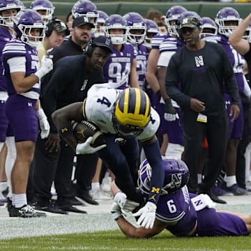 Michigan Wolverines wide receiver Andrew Marsh
