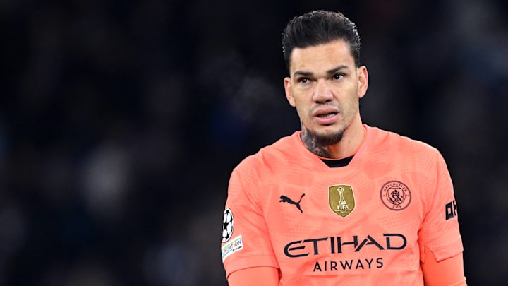 Ederson was dropped to the bench for Man City's match against Liverpool. 