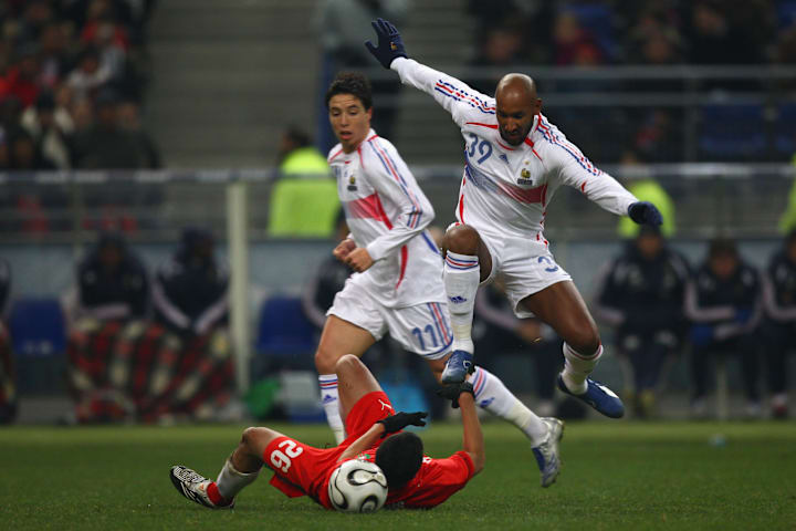 Nicolas Anelka, Kabous Abderrahmane, Samir Nasri