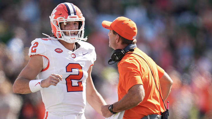 Cade Klubnik, Dabo Swinney, Clemson Tigers