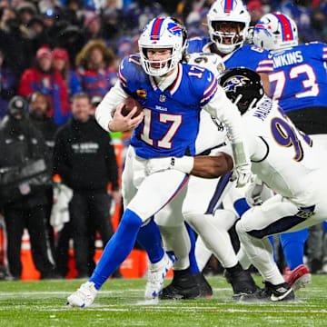 Buffalo Bills quarterback Josh Allen 