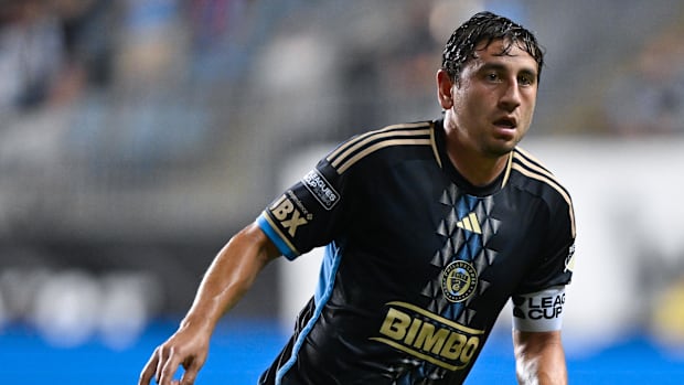 Philadelphia Union midfielder Alejandro Bedoya.