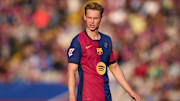 Frenkie de Jong joue très peu.