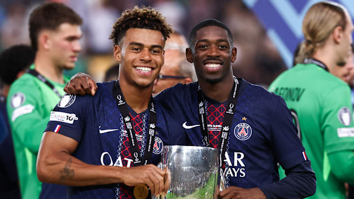 Doué e Dembélé são algunas das estrelas do time Doué e Dembélé são algunas das estrelas do time