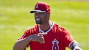 Albert Pujols and the Angels are reportedly in discussions on the team's managerial opening