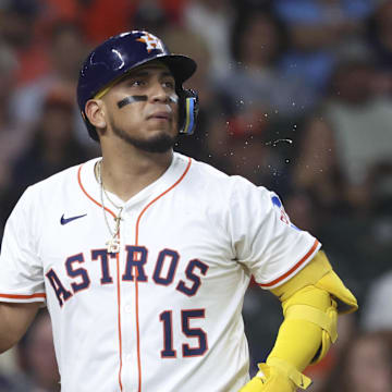 Astros third baseman Isaac Paredes will be rehabbing a hamstring strain.