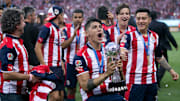 Jugadores de Chivas.