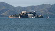Nov 19, 2012; San Francisco, CA, USA; General view of Alcatraz Island  before the NFL game between the Chicago Bears and the San Francisco 49ers. Mandatory Credit: Kirby Lee/Image of Sport-Imagn Images