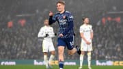 Emile Smith Rowe nach seinem Torerfolg zum 4:1-Endstand
