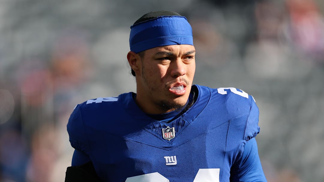 Former New York Giants safety Dane Belton was among over two dozen players who earned a performance-pay bonus in 2025. Former New York Giants safety Dane Belton was among over two dozen players who earned a performance-pay bonus in 2025.