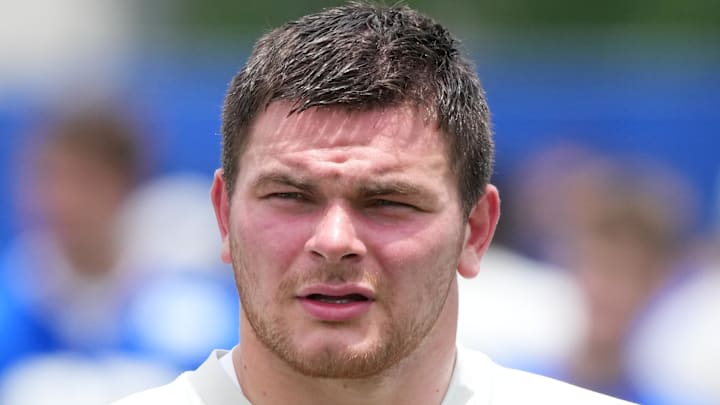 Los Angeles Rams linebacker Shaun Dolac (56). Mandatory Credit: Kirby Lee-Imagn Images