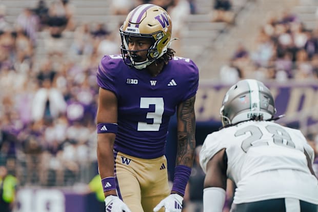 Rashid Williams made his season debut against Eastern Michigan. 