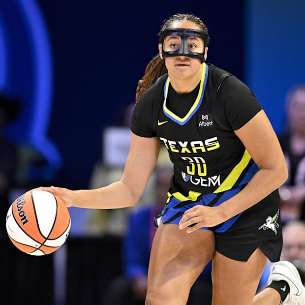 Dallas Wings guard Haley Jones