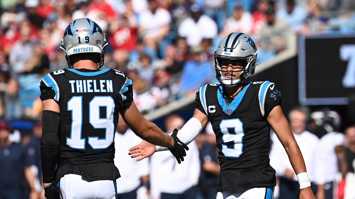 Panthers WR Adam Thielen on what he saw from Bryce Young in return to