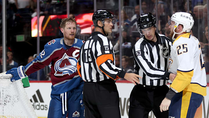 Nashville Predators v Colorado Avalanche - Game One