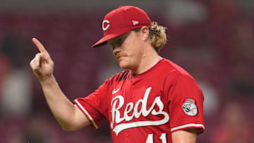 Cincinnati Reds pitcher Andrew Abbott
