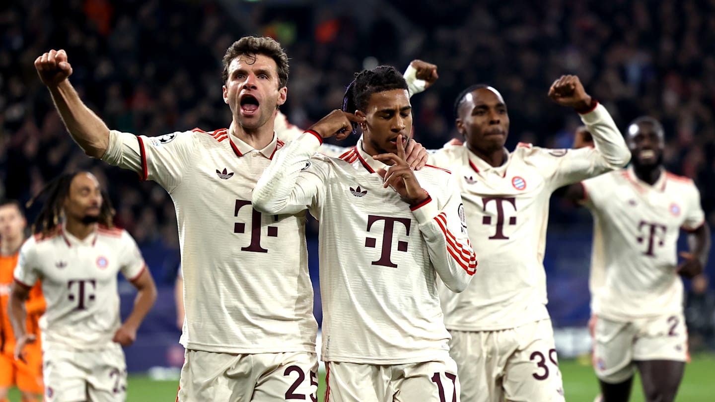 UEFAチャンピオンズリーグの試合状況：バイエルン・ミュンヘンは2試合を残して10位