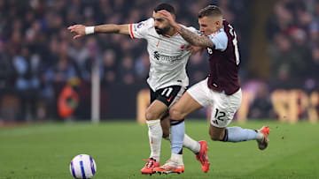 Liverpool x Aston Villa duelam pela Premier League 2025/26