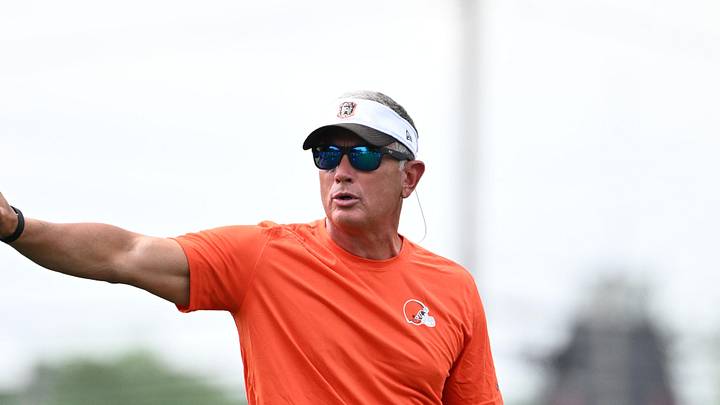 Cleveland Browns defensive coordinator Jim Schwartz