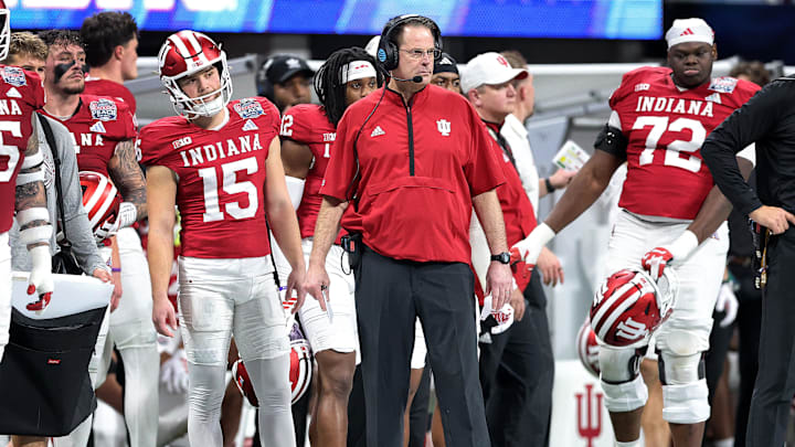 Cignetti's Hoosiers rolled the Oregon Ducks 56-22 in the Peach Bowl. 