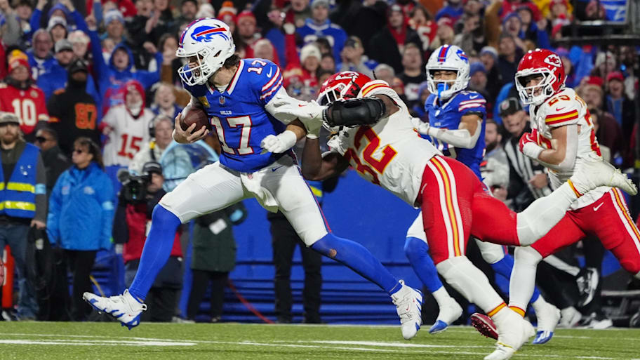 Bills QB Josh Allen ties unbelievable franchise record with stellar TD run  vs. Chiefs
