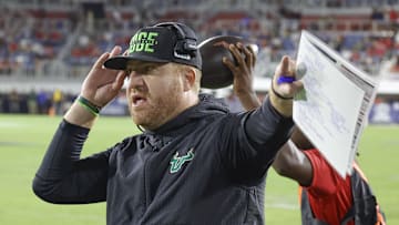 USF football coach Alex Golesh was at the convention where coaches voted to reduce the number of days in the transfer portal. The recommendation still must be approved by the NCAA