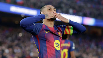 Raphinha é desfalque certo no Barcelona