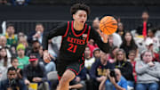 San Diego State Aztecs guard Miles Byrd. 
