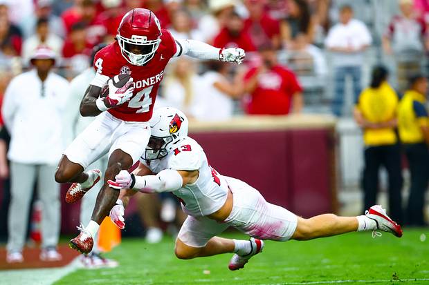 Oklahoma WR Deion Burks on Battling Michigan: 'It's Definitely Personal'