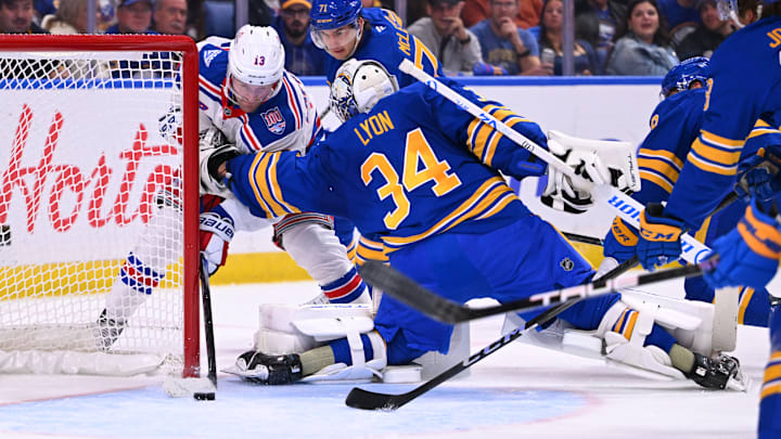 New York Rangers 4, Buffalo Sabres 0
