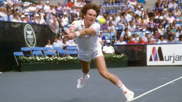 Connors fell to McEnroe in five sets at the 1984 U.S. Open.