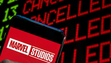 In this photo illustration the American film production...