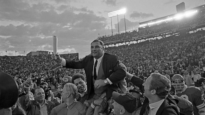 Kansas City Chiefs head coach Hank Stram 