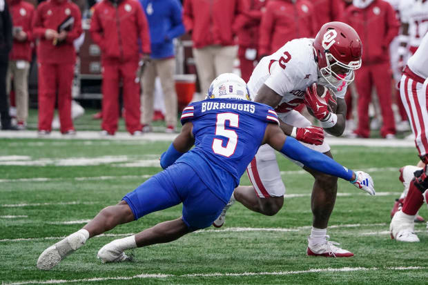 Oklahoma running back Jovantae barnes