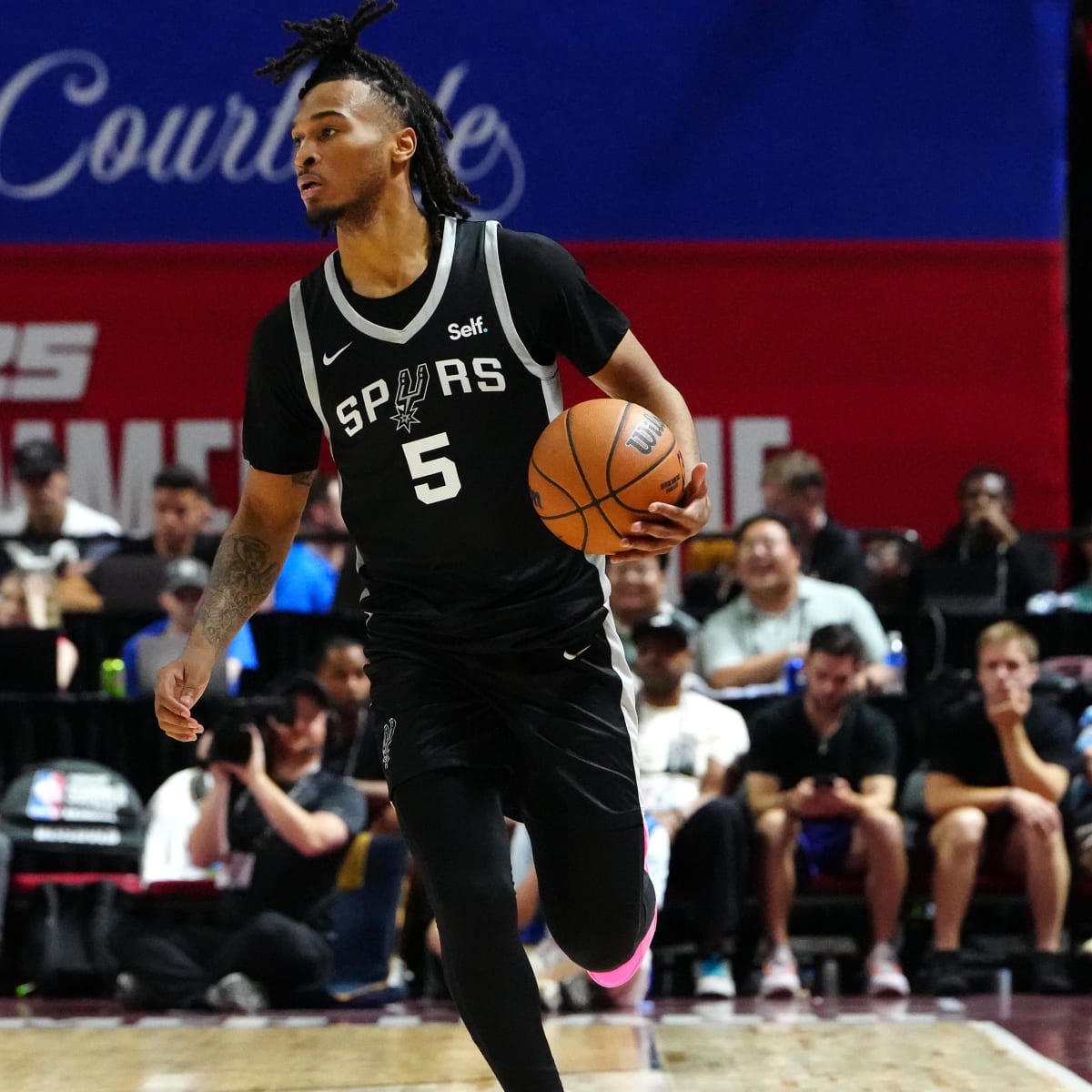 A photograph of Stephon Castle, Spurs G