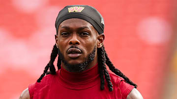 Washington Commanders wide receiver Noah Brown