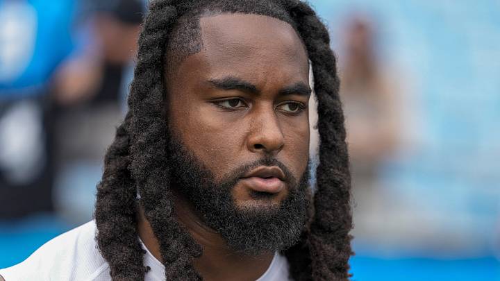 Carolina Panthers edge rusher Patrick Jones II 