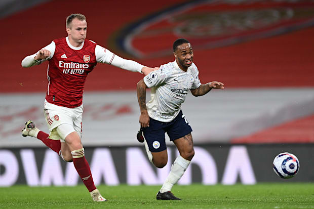 Rob Holding, Rahim Sterling