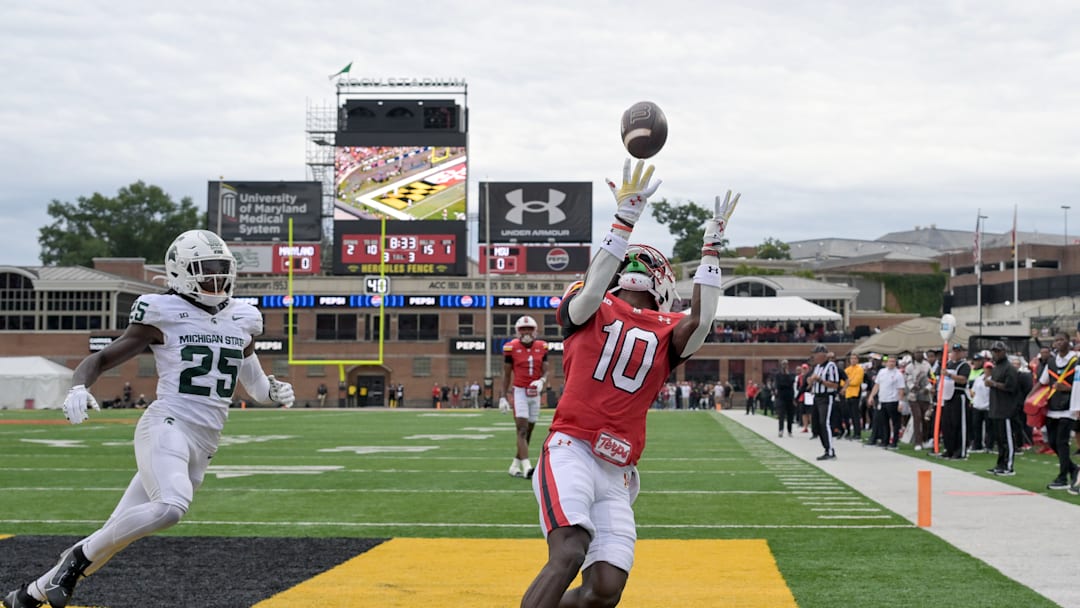 COLLEGE FOOTBALL: SEP 07 Michigan State at Maryland