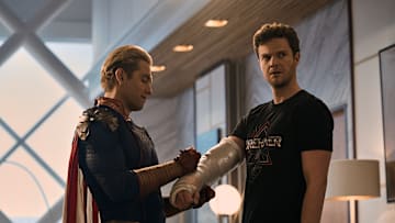The Boys season 3 on Amazon Prime Video 2022, Antony Starr and Jack Quaid