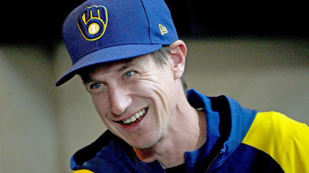 Craig Counsell managed the Milwaukee Brewers, taking them to the playoffs five times in a six-season span, but never the W.S.