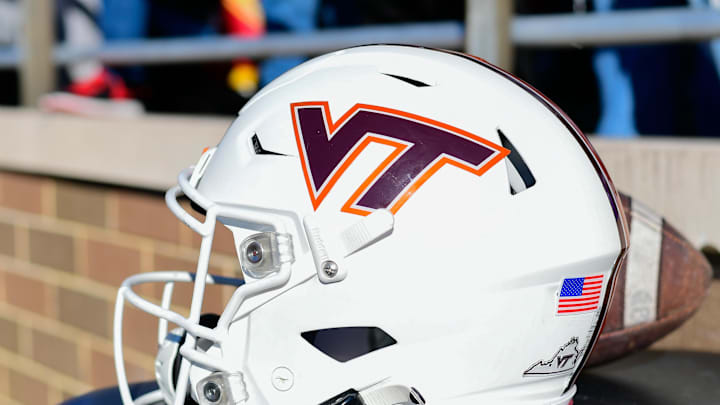 Virginia Tech Hokies football helmet