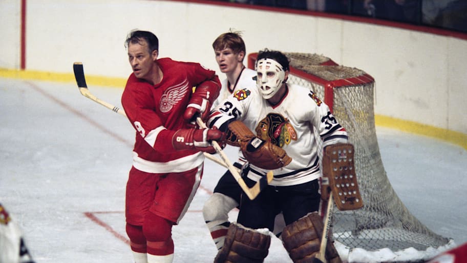 Gordie Howe, Detroit Red Wings, NHL 